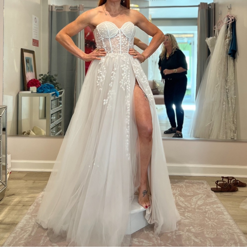 Cinderella Divine Strapless Wedding Dress